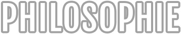 PHILOSOPHIE
